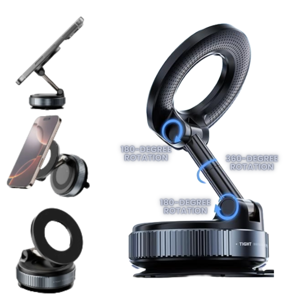 Vacuum Suction Magnetic Bracket Phone Holder