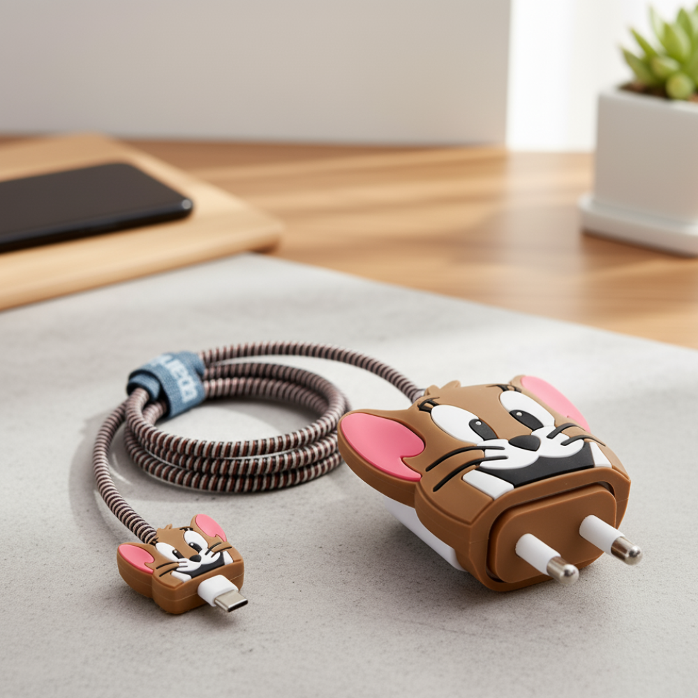 IPhone Charger Case Cover Set