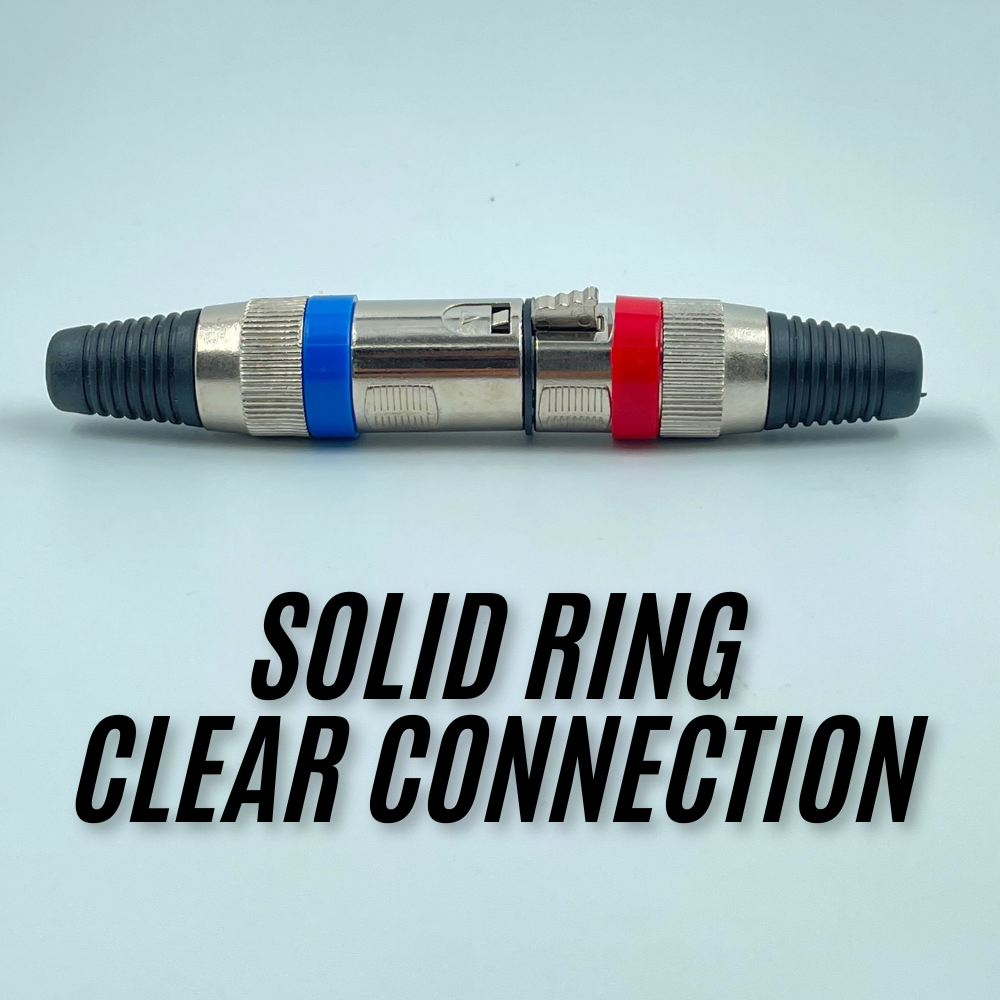 XLR Male & XLR Female Ring Connector