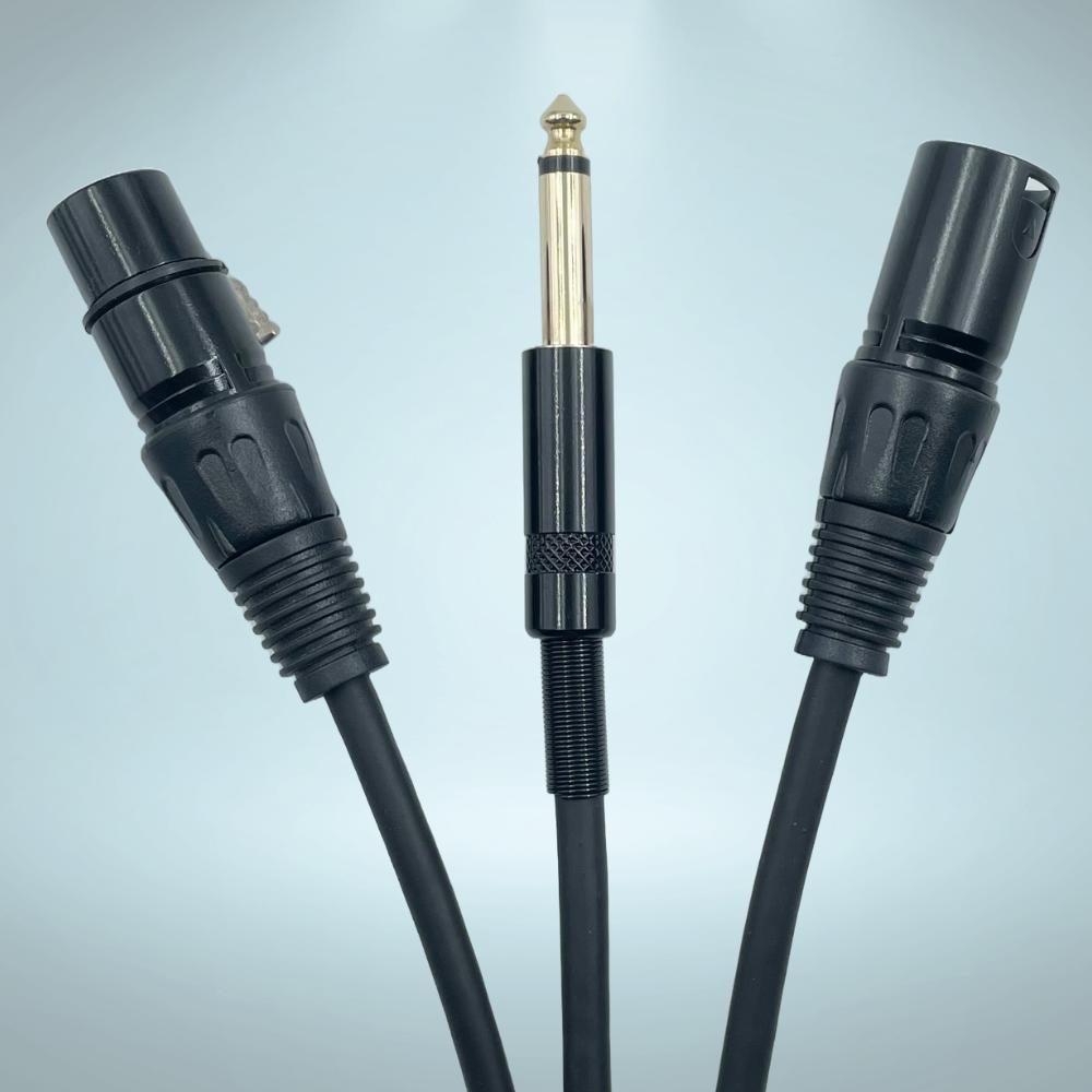 Microphone cable and XLR connectors