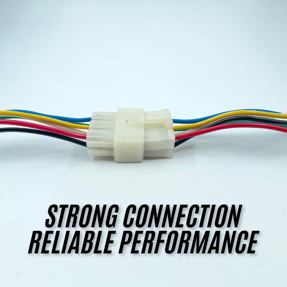6 Pin 1mm with Fuse Holder Wiring Connector