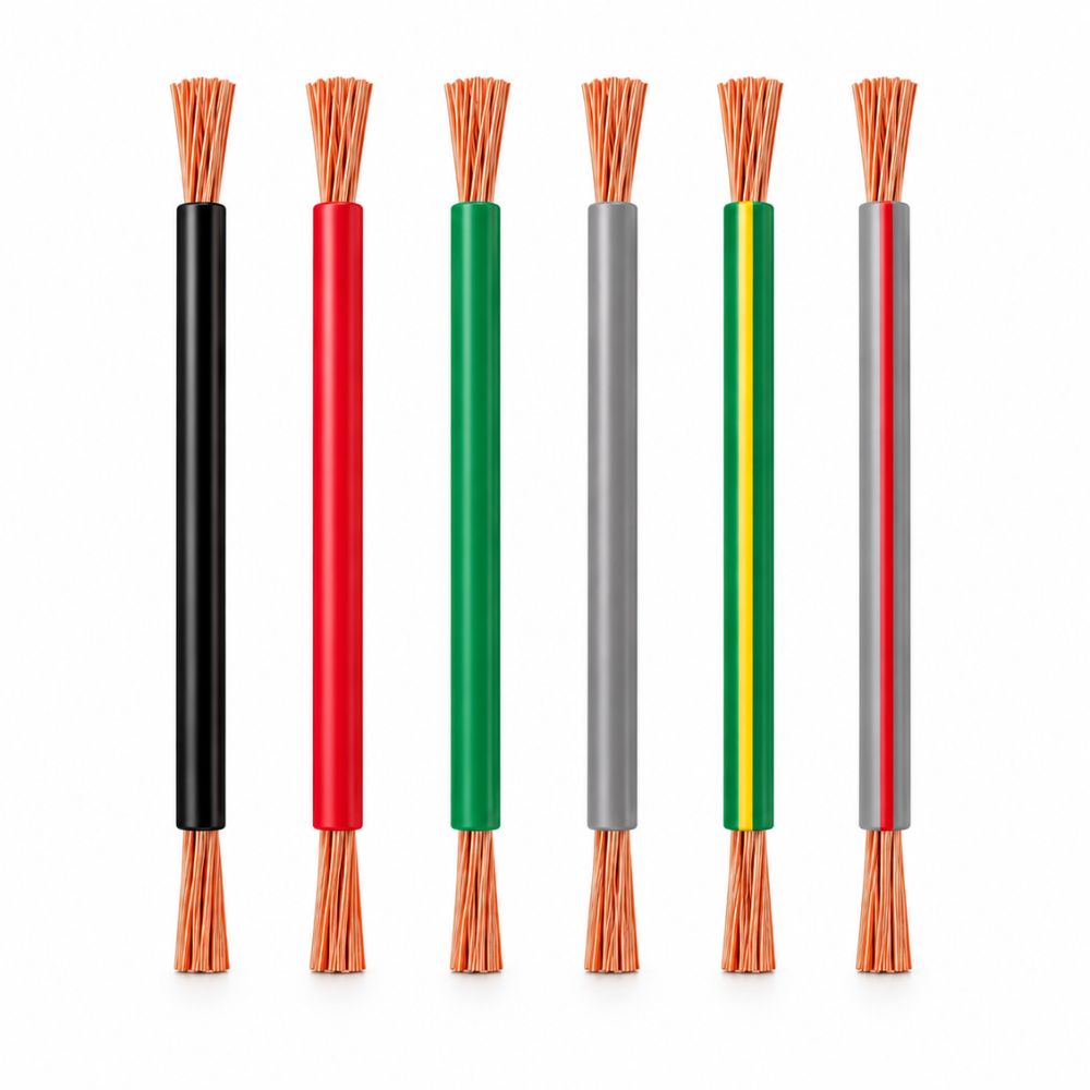 24AWG Hookup Wire | Flexible Electrical Wire in 6 Colors