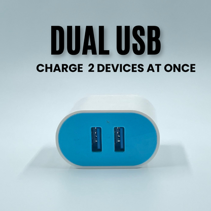 33W Dual USB Port Fast Charger