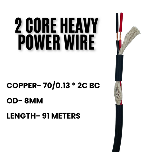 Unsheilded 2 core 70/0076 high flex stage ofc Speaker Cable