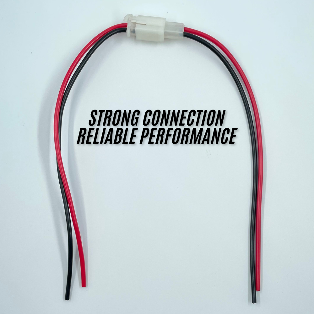 2 Pin 1mm Wiring Connector Male-Female 16 inches