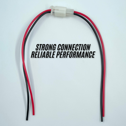 2 Pin 1mm Wiring Connector Male-Female 16 inches