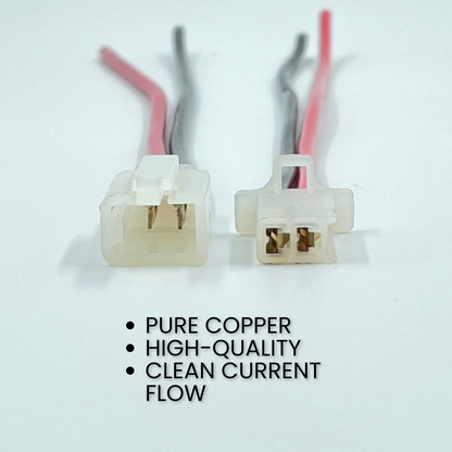 2 Pin 1mm Wiring Connector Male-Female 16 inches