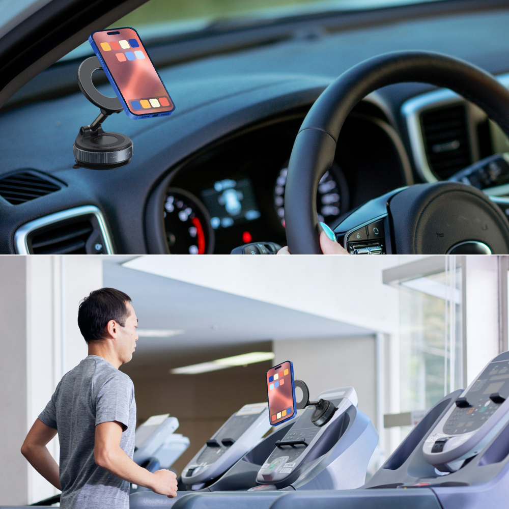 Vacuum Suction Magnetic Bracket Phone Holder
