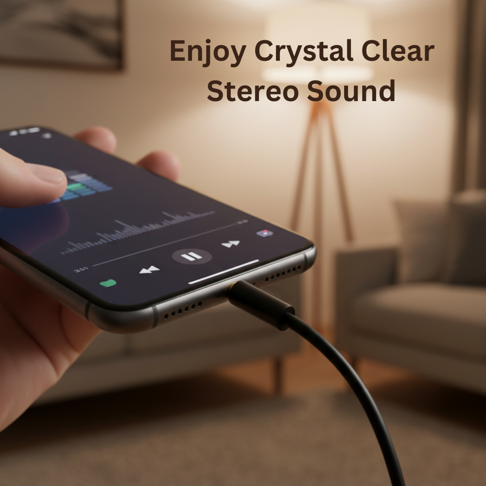 Premium Gold Plated 3.5 mm Aux Audio Cable