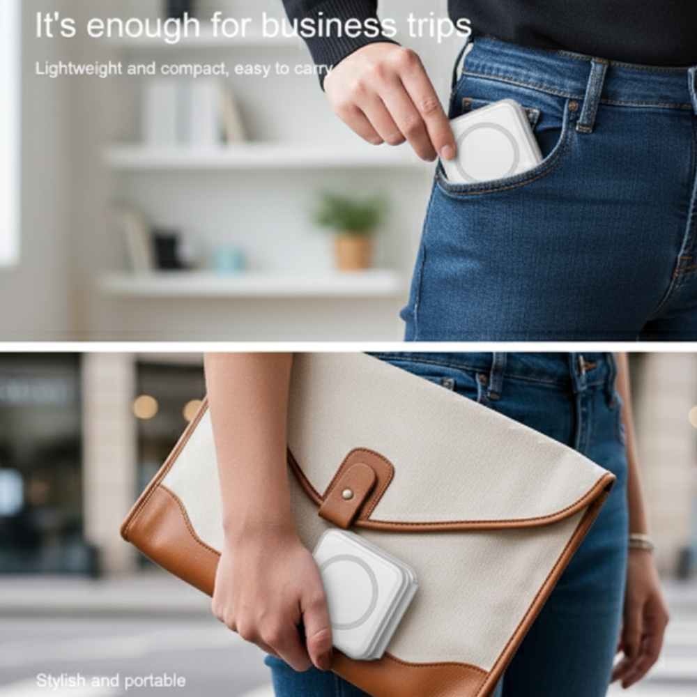 3-in-1 MagSafe Magnetic Foldable Wireless Charger