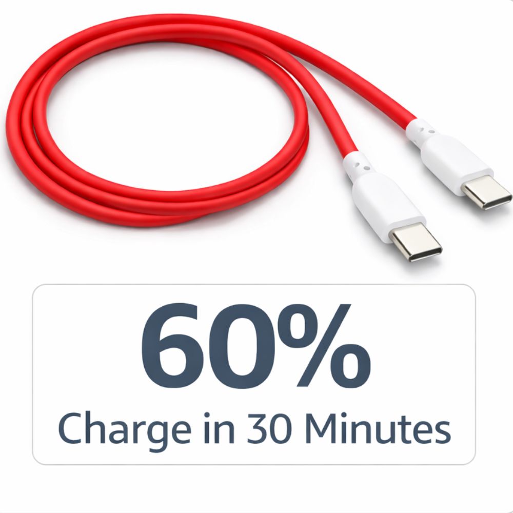 65W Type-C to Type-C Fast Charging Cable