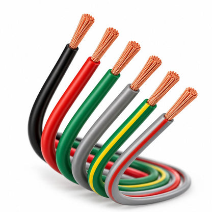 24AWG Hookup Wire | Flexible Electrical Wire in 6 Colors