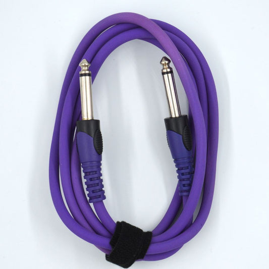 6.35mm male to 6.35mm male Mono to Mono Audio Cable