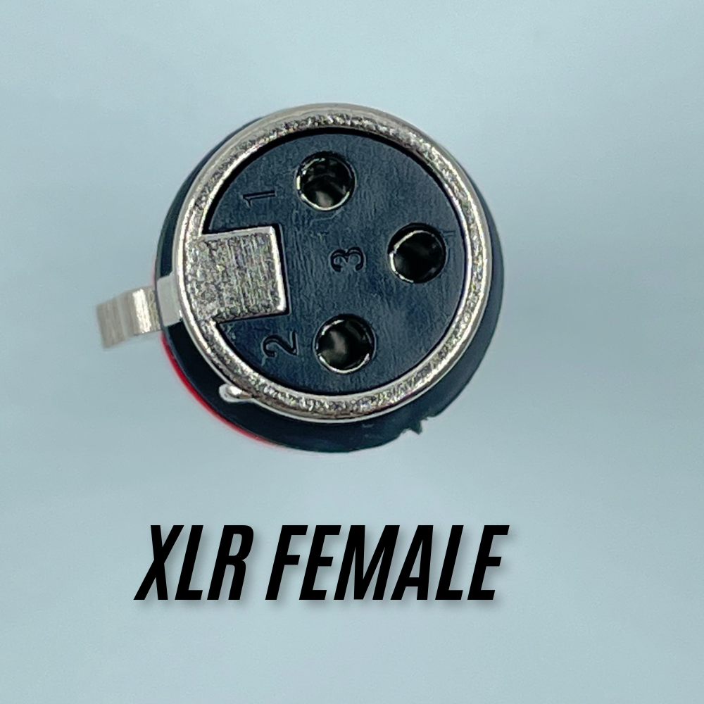 XLR Male & XLR Female Ring Connector