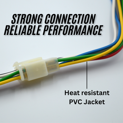 6 Pin 1mm Wiring Connector Male-Female 20 inches