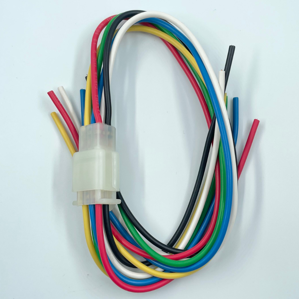 6 Pin 1mm Wiring Connector Male-Female 20 inches