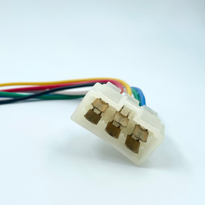 6 Pin 1mm with Fuse Holder Wiring Connector