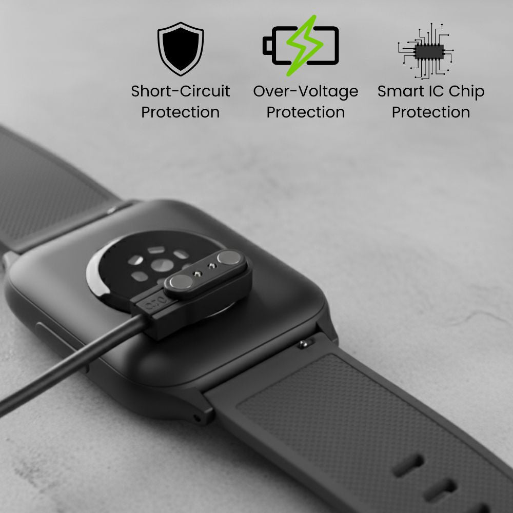 Smartwatch 2 Pin Magnetic USB Fast Charging Cable