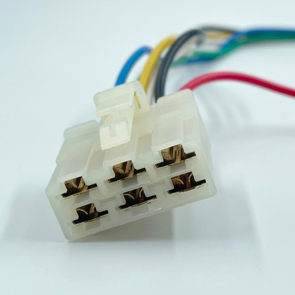 6 Pin 1mm with Fuse Holder Wiring Connector