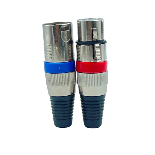 XLR Male & XLR Female Ring Connector