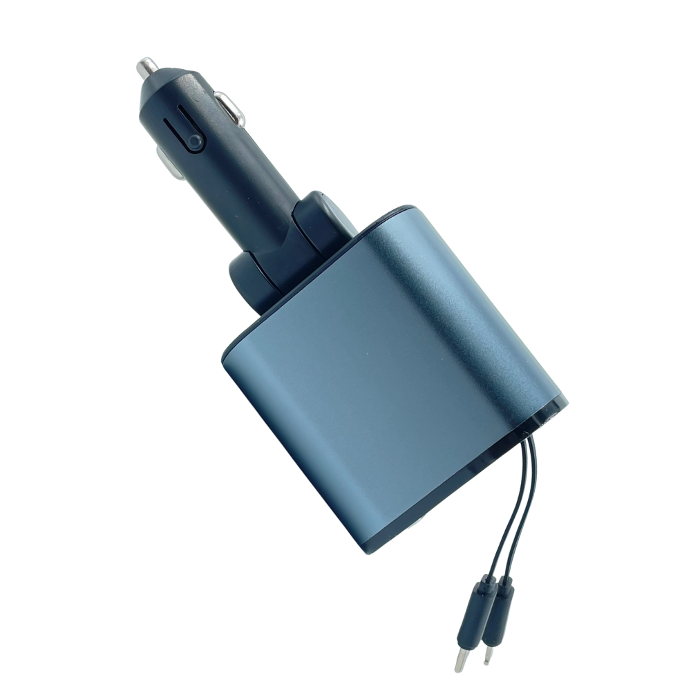 120W 4 in 1 Super Fast Car Charger