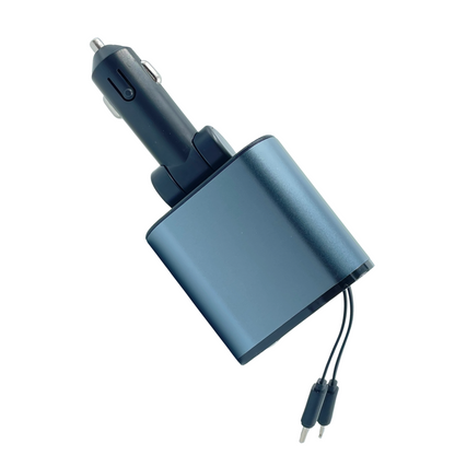 120W 4 in 1 Super Fast Car Charger