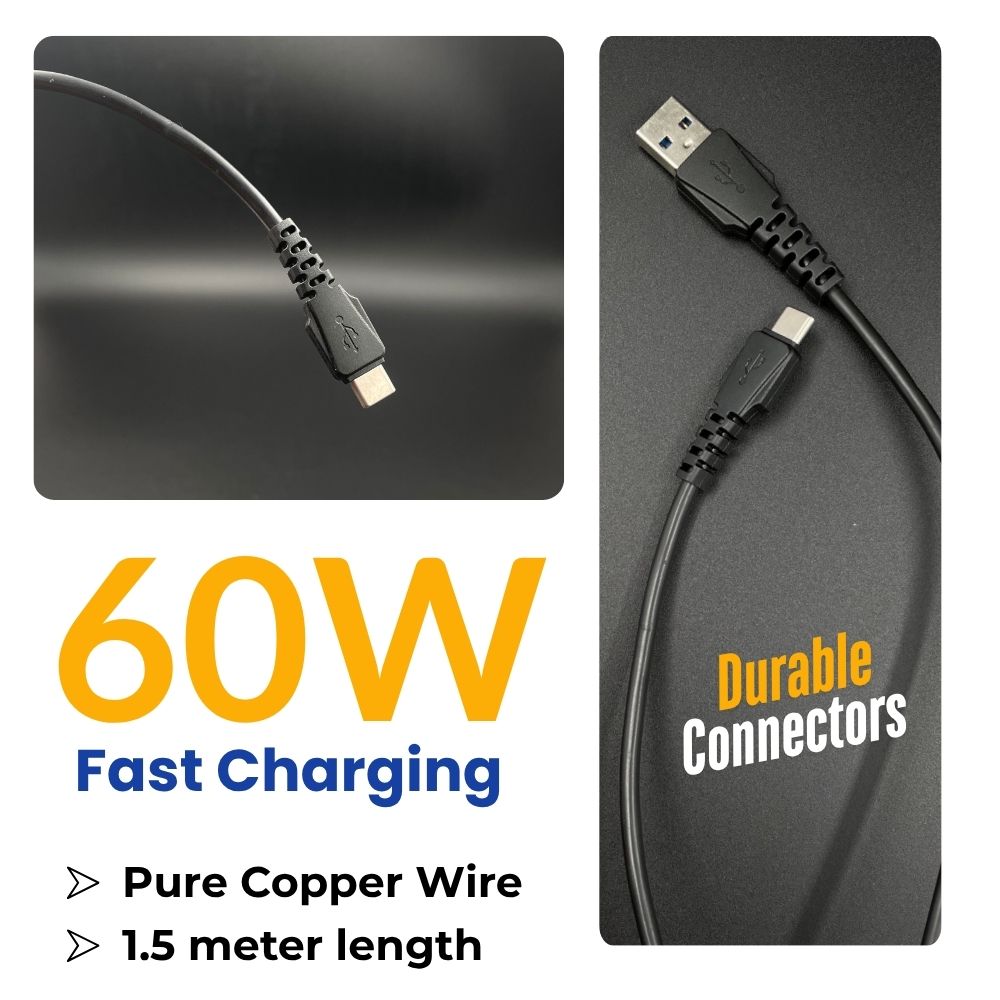 USB Type C Fast Charging Data Cable