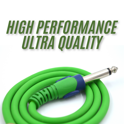 6.35mm male Mono to RCA Audio & Video Cable