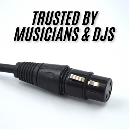 6.35mm Mono male to XLR Female Microphone Cable
