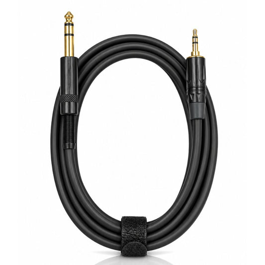 Mono to Stereo Gold Plated Audio Cable