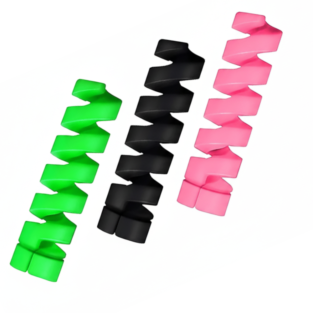 Spiral Charger Spring Cable Protector Data Cable Saver