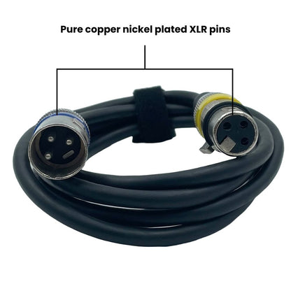 XLR Male to XLR Female Microphone Cable