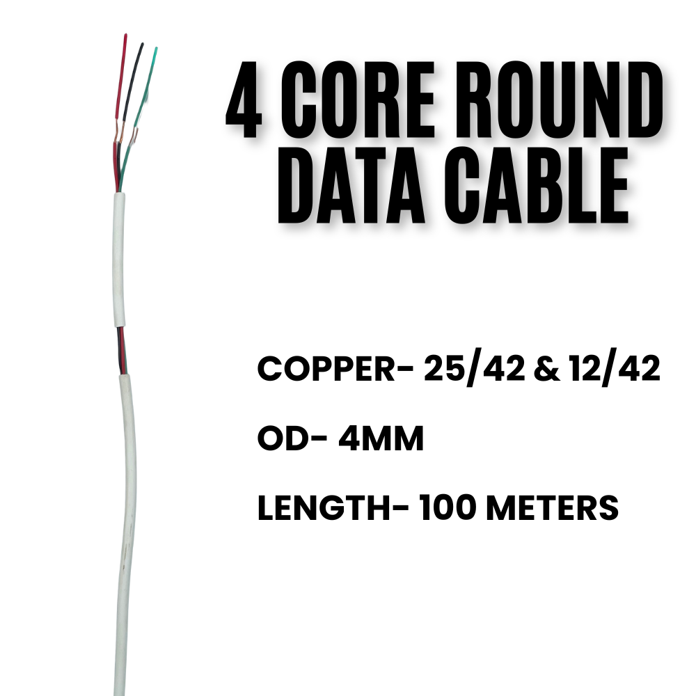 4 core round Data cable